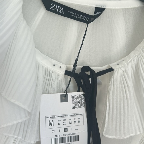 Zara blouse with bow - Picture 3 of 4